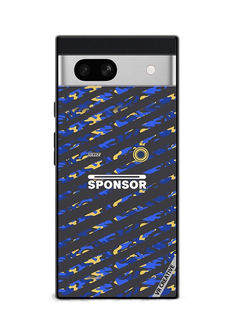 Protective Case Cover For Google Pixel 7a Soccer Jersey Design  Multicolour