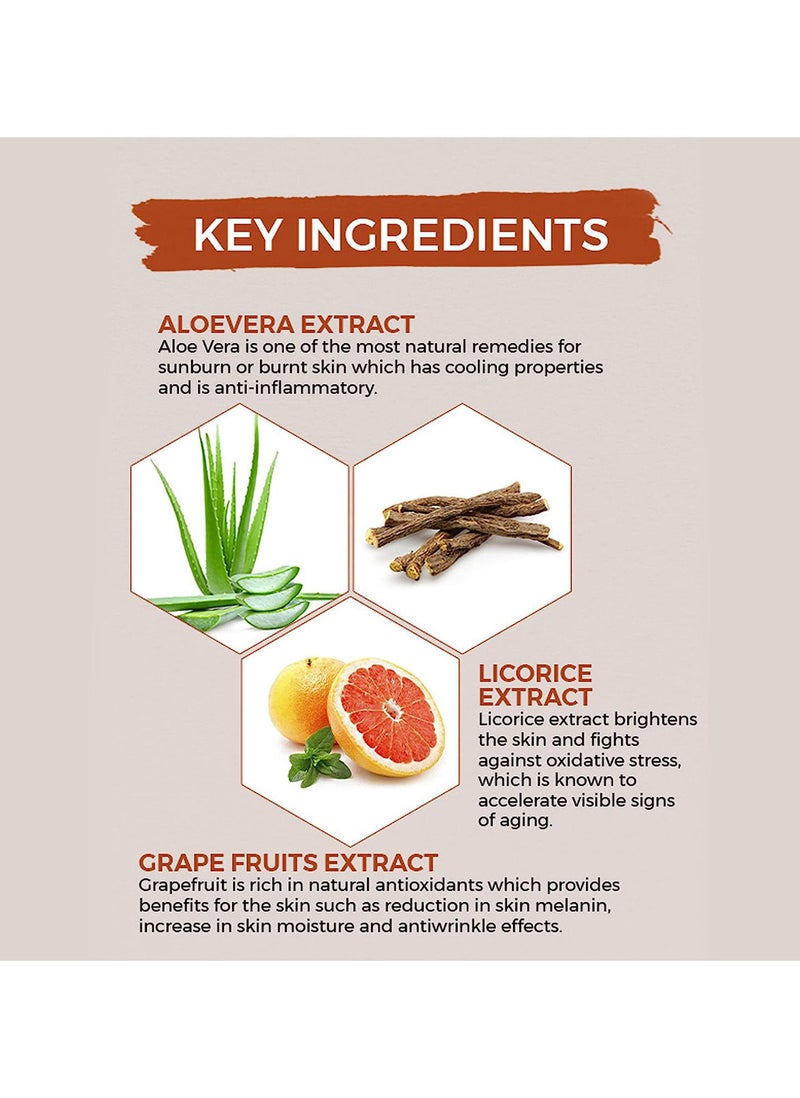 Oshea Herbals Radiance D-Tan Face Scrub 120ml - Image 4