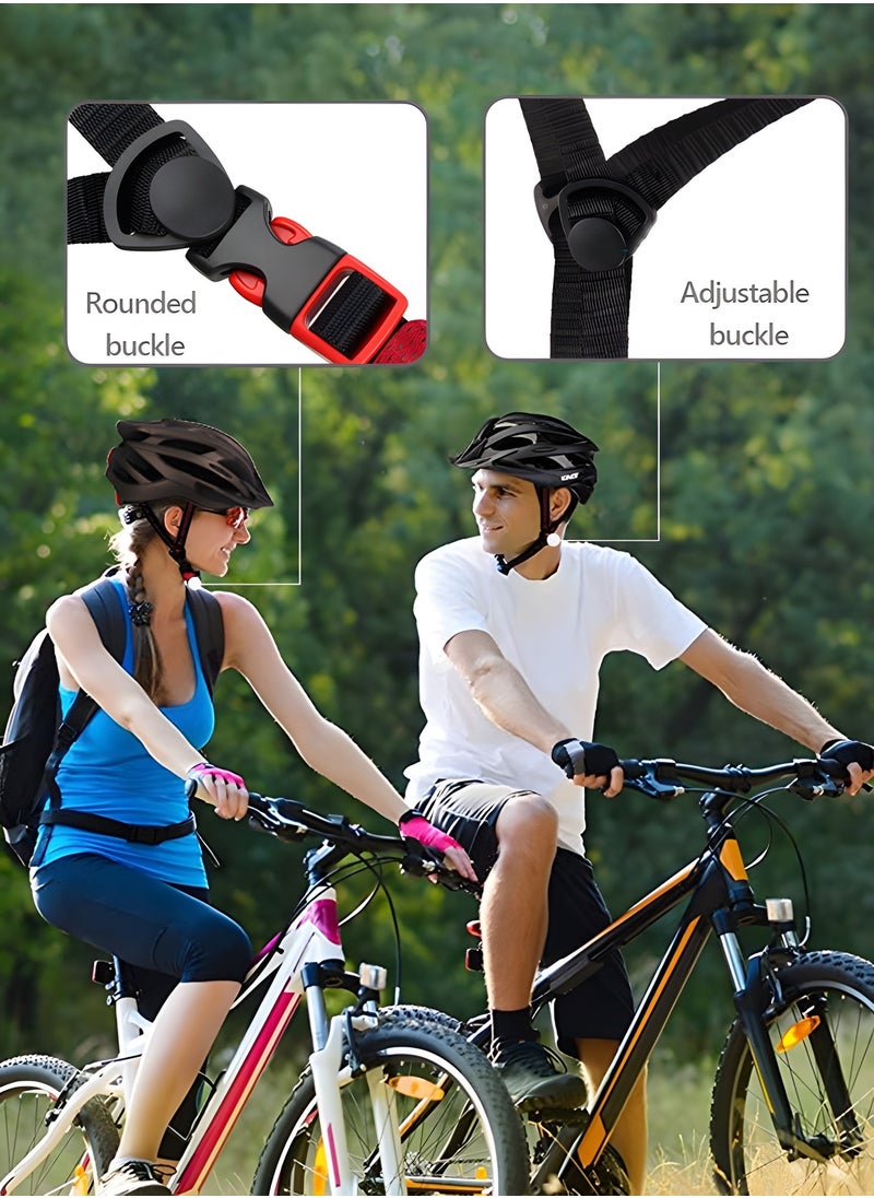 GROIC - Bike Helmet, Bicycle Helmet for Men Women with Detachable Sun Visor Quick Release Strap Cycling Helmet Microshell Design Adjustable Size,Safety Protection Equipment - Image 1