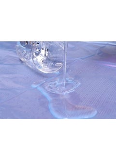 NORTH FIELD North Field Waterproof Plastic Mattress Protection Sheet for Baby and Adult Poly Plastic Rubber Double Bed Sheet Double BedKing Size 72 x 75 Inch Blue  - Image 4