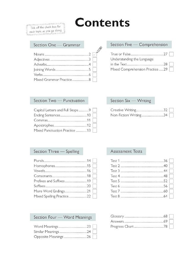 11+ كتاب تدريبي للغة الإنجليزية واختبارات التقييم - للأعمار من 6 إلى 7 سنوات (لجميع موفري الاختبارات) - Image 3