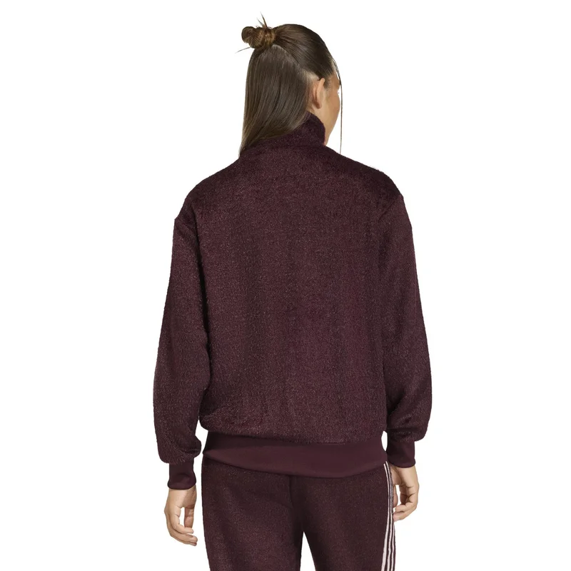 adidas Originals MAROON ADIDAS ORIGINALS MOHAIR FIREBIRD LOOSE TRACK TOP for Women | Best Price UAE