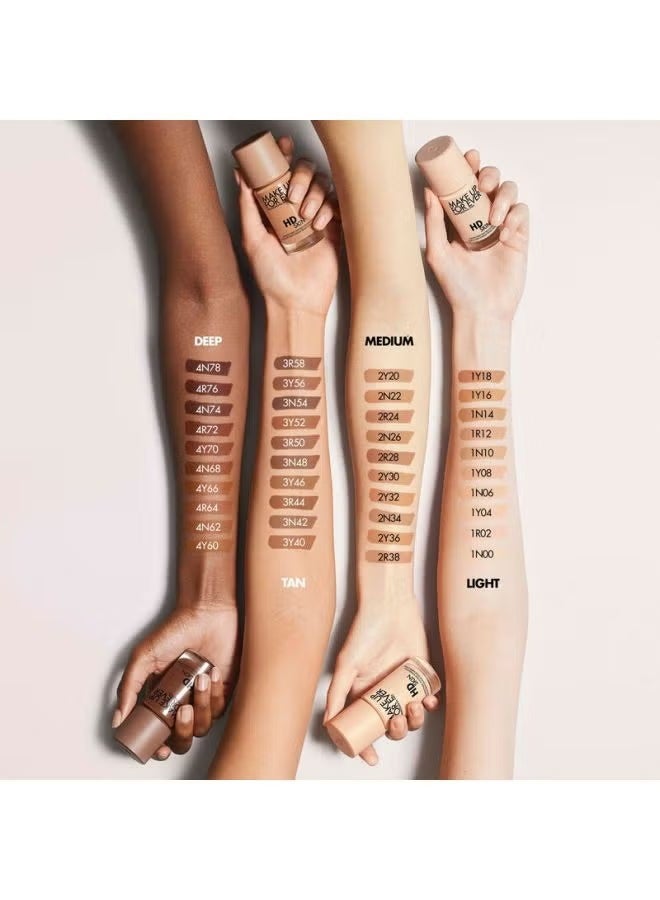 MAKE UP FOR EVER HD Skin Foundation - 3Y40 - Golden Honey 30ml - Image 4