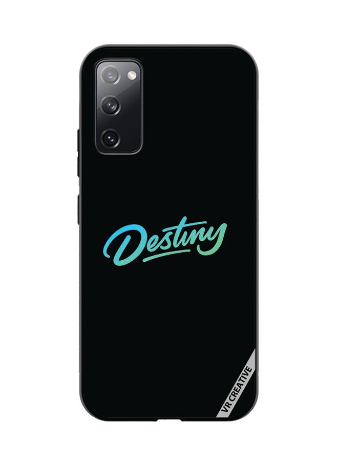 VR CREATIVE Protective Case Cover For Samsung Galaxy S20 FE 5G Destiny Design Multicolour - Image 1