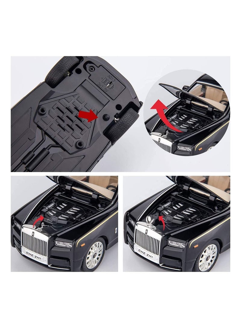 AMERTEER Rolls Royce Phantom Metal Toy Car Realistic Detailing Unique Design Durable - Image 2