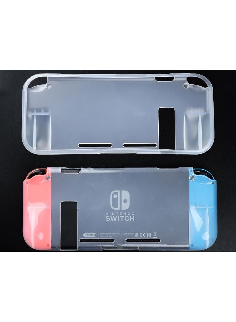 Nintendo Switch  Integrated TPU With Grip Protective Case, TPU White Tansparent Soft Cover - view 4