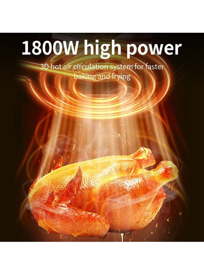 سوكاني مقلاة هوائية صحية كهربائية للقلي / الشواية / الخبز / الشواء - Image 3