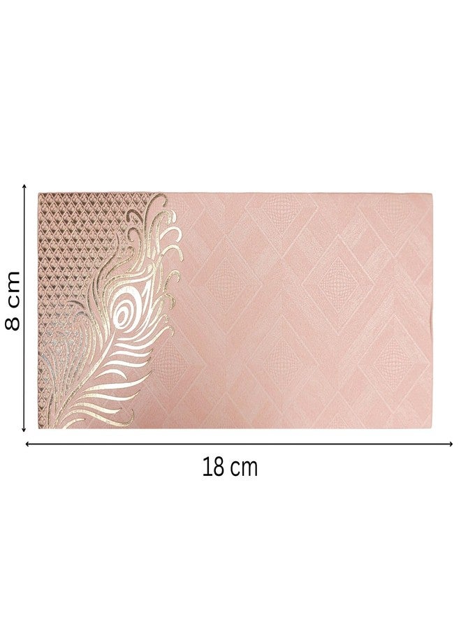 Fonsie cash shagun fancy design envelopes pack of 75 for gifting money on wedding gift, baby shower gift, shagun, family gatherings(Multicolor Mor). - Image 3