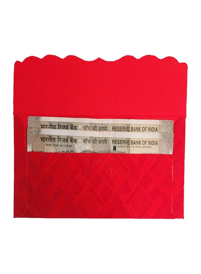 Fonsie cash shagun fancy design envelopes pack of 75 for gifting money on wedding gift, baby shower gift, shagun, family gatherings(Multicolor Mor). - Image 5