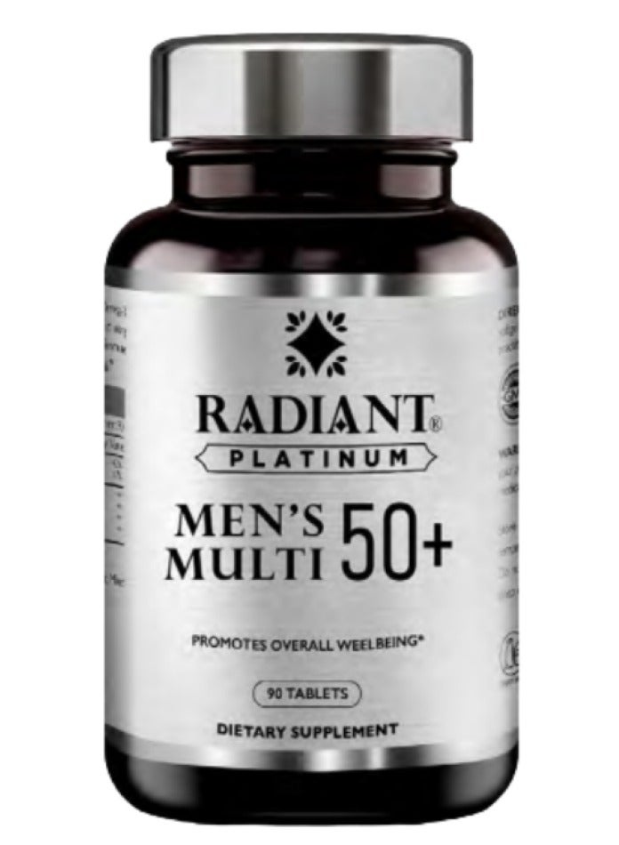 Radiant Platinum Men Multi 50+ 90 Tabs