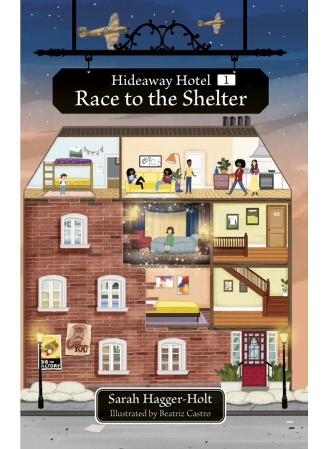 Reading Planet KS2 Hideaway Hotel Race to the Shelter Stars Lime - Paperback