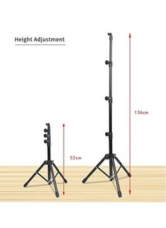 ELTRAZONE Telescopic Tripod Tablet Stand for Tablets 6" to 13"Tablet Floor Stand for IPad 12.9"  - Image 3