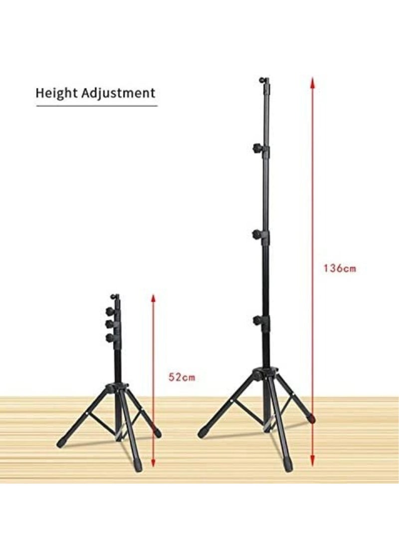 ELTRAZONE Telescopic Tripod Tablet Stand for Tablets 6" to 13"Tablet Floor Stand for IPad 12.9" - Image 3