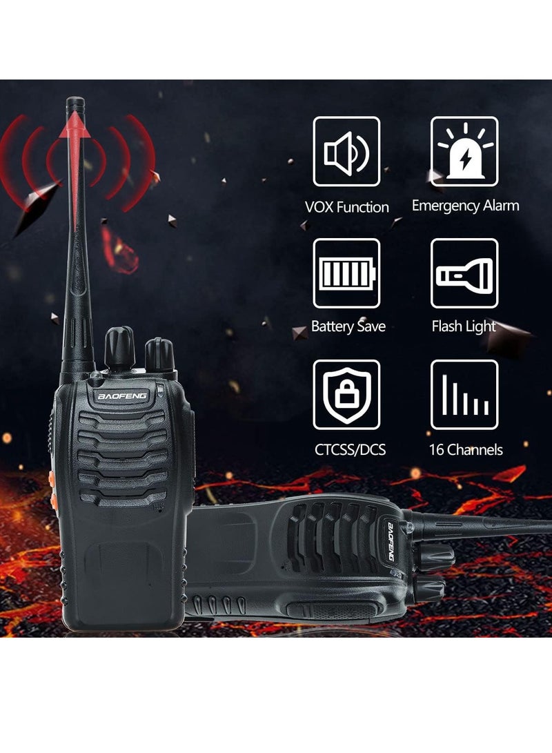 2 Piece Portable Handheld Radio Toy 