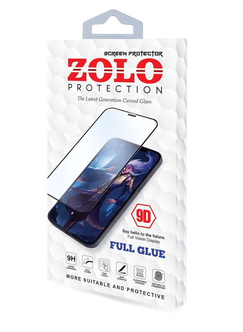 Zolo 9D Tempered Glass Screen Protector For Huawei Y6 2019 - Image 1