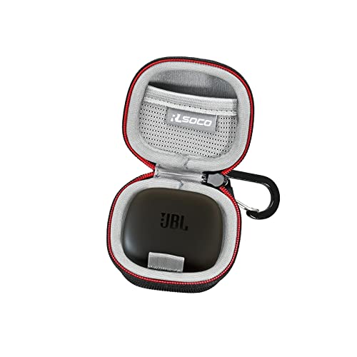 RLSOCO Case for JBL Live Pro TWS 2/Vibe Flex/Wave Flex True Adaptive Noise Cancelling Beamforming mics - Black (Case Only) - Image 1