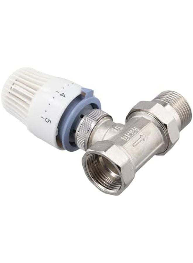 DN25 Brass Plastic Thermostatic Control Valve For Underfloor Heating Temperature Regulation - Image 2