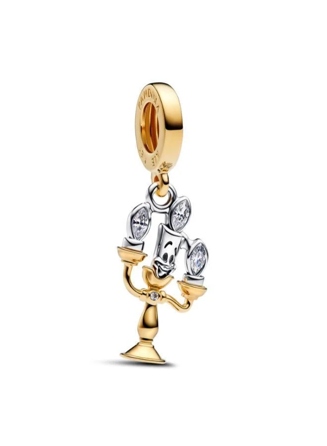 باندورا Disney Beauty and the Beast Lumiere Dangle Charm