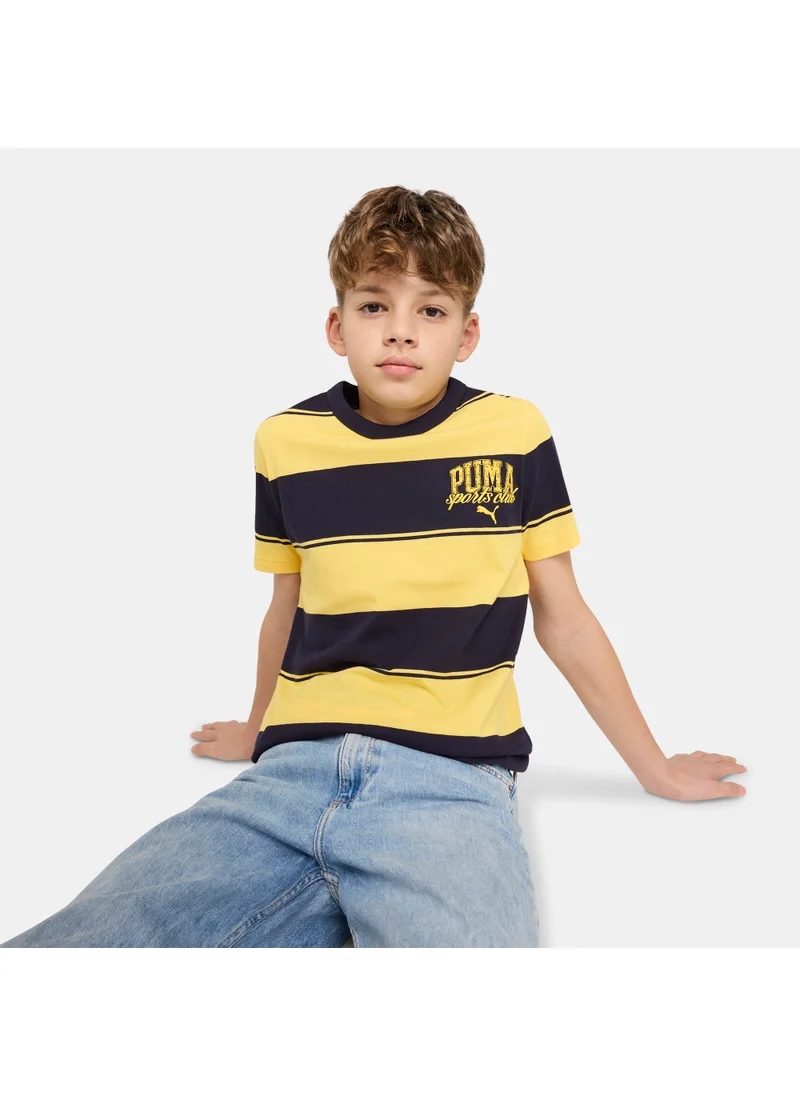 PUMA Kids' Class Striped T-Shirt