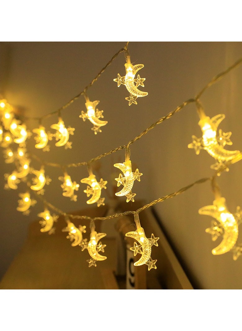 LED Moon Star String Lights Moon Star Fairy Lights for Wedding  Holiday Lighting - pzsku/Z18AA0B96556AA57A2FD7Z/45/_/1737430589/830b0d81-0cde-42e1-b61f-42fc4060e93a