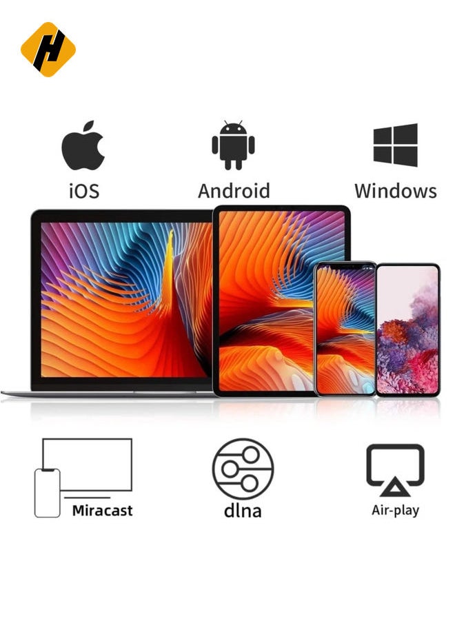 HuHa - Any-Cast HDMI WiFi 1080P Mobile Screen Mirroring Receiver Dongle to TV/Projector Receiver for Android/Mac/iOS Windows - Image 1