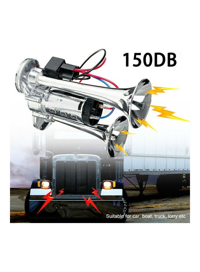 Loquat Electric Horn Loudspeaker Dual Trumpet - Image 4