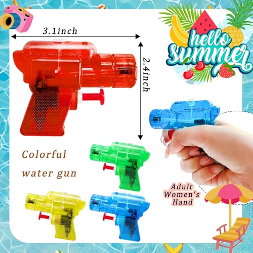 Blvochnnt 24 Pcs Mini Water Gun for KidsColor Small Squirt Water GunsPlastic Blasters for Beach Swimming Pool ToysSummer Theme Party FavorsOutdoor Water Fighting Games Prop - Image 5