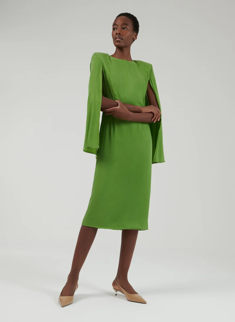 leem Marked Waist Dress - Shorter length