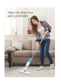 AHAKAC Spray Mop with 2 Washable Microfiber Pads-Cleaning Mop with 350ML Refillable Water Tank-Ceramic Floor Mop for Home Kitchen  - Image 2