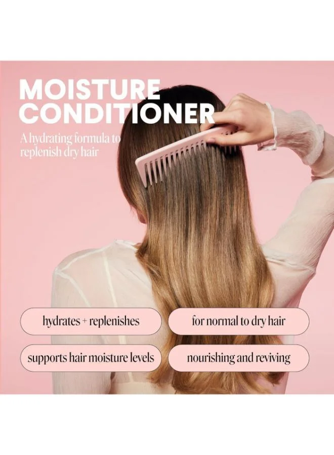 MONDAY MONDAY HAIRCARE MOISTURE Conditioner with Hyaluronic Acid, Coconut Oil & Shea Butter for Dry & Dull Hair 354 mL