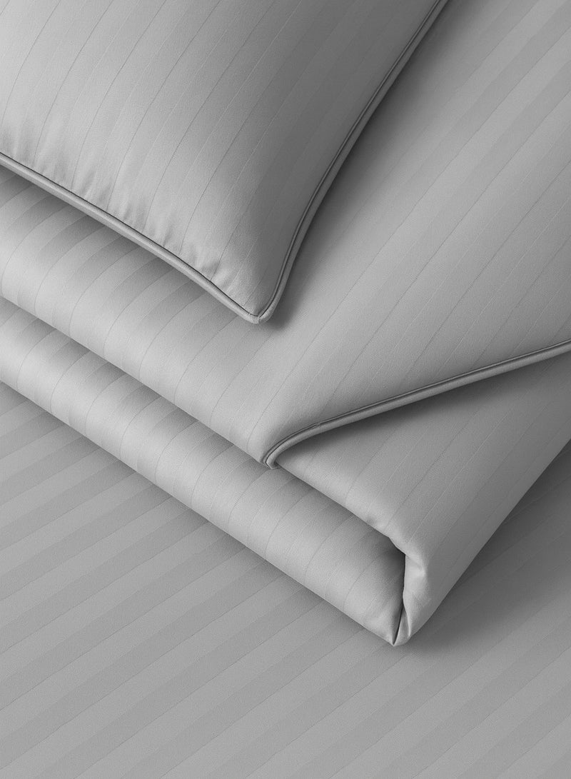 مينج لي طقم مفرش فندقي مزدوج 7 قطع من مايكروفايبر مع حشوة قابلة للفصل – ناعم ومريح يناسب سرير 200×200 سم - Image 3