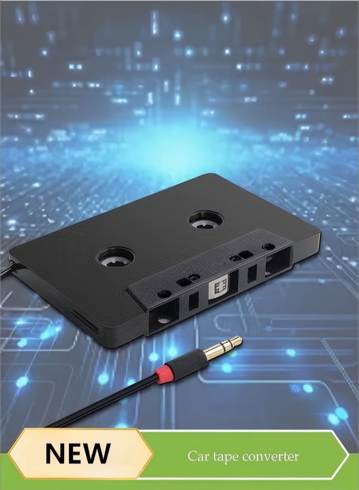 DUNISO Bluetooth Cassette Adapter, Car Audio Cassette Bluetooth Tape Converter Audio Converter for Car MP3 Player - Image 1