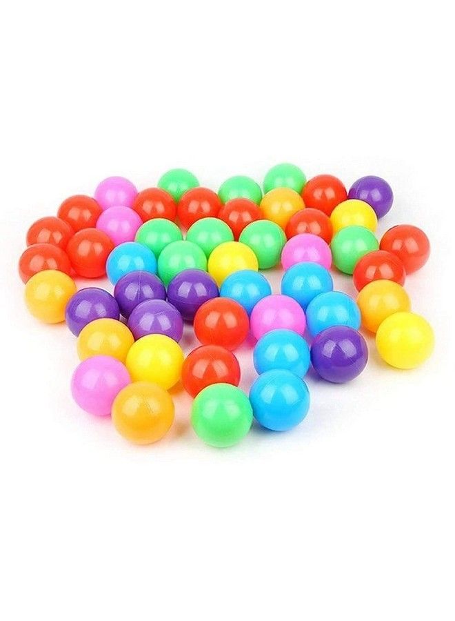 Webby Colourful Large Big Size Plastic Pool Fun Ball For Kids 7Cm Balls (Pack Of 50) - Image 4