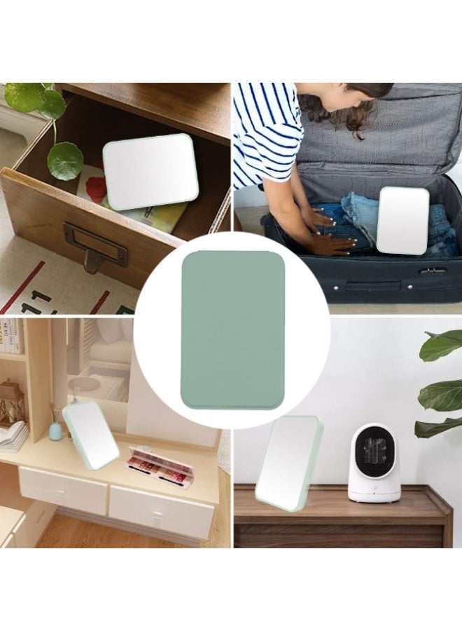 Ucanbe Pocket Mirror, Portable Folding Compact Makeup Mirror for Quick Touch-ups On the Go - Image 3