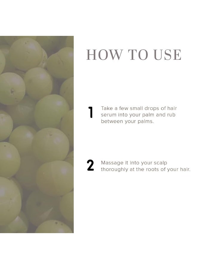 Khadi Natural Hair Serum For Soft, Shiny & Frizz-Free Hair, Anti-Thinning & Anti-Dandruff Serum, Hair Serum For Dull Hair, Paraben & Mineral Oil Free For All Hair Types, 50 Ml, Pack of 1 - Image 4