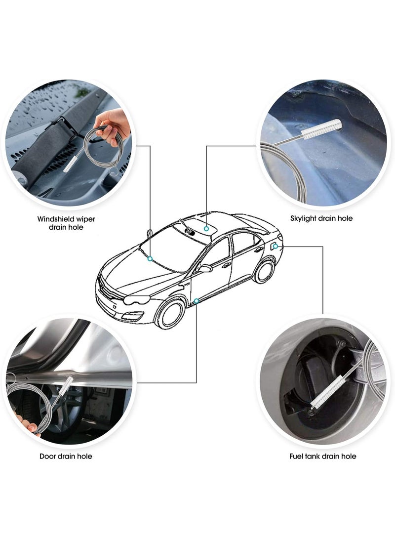 فرشاة تصريف طويلة، أنبوب تغذية مرن، فرشاة تنظيف رقيقة، أنبوب فرشاة - Image 4