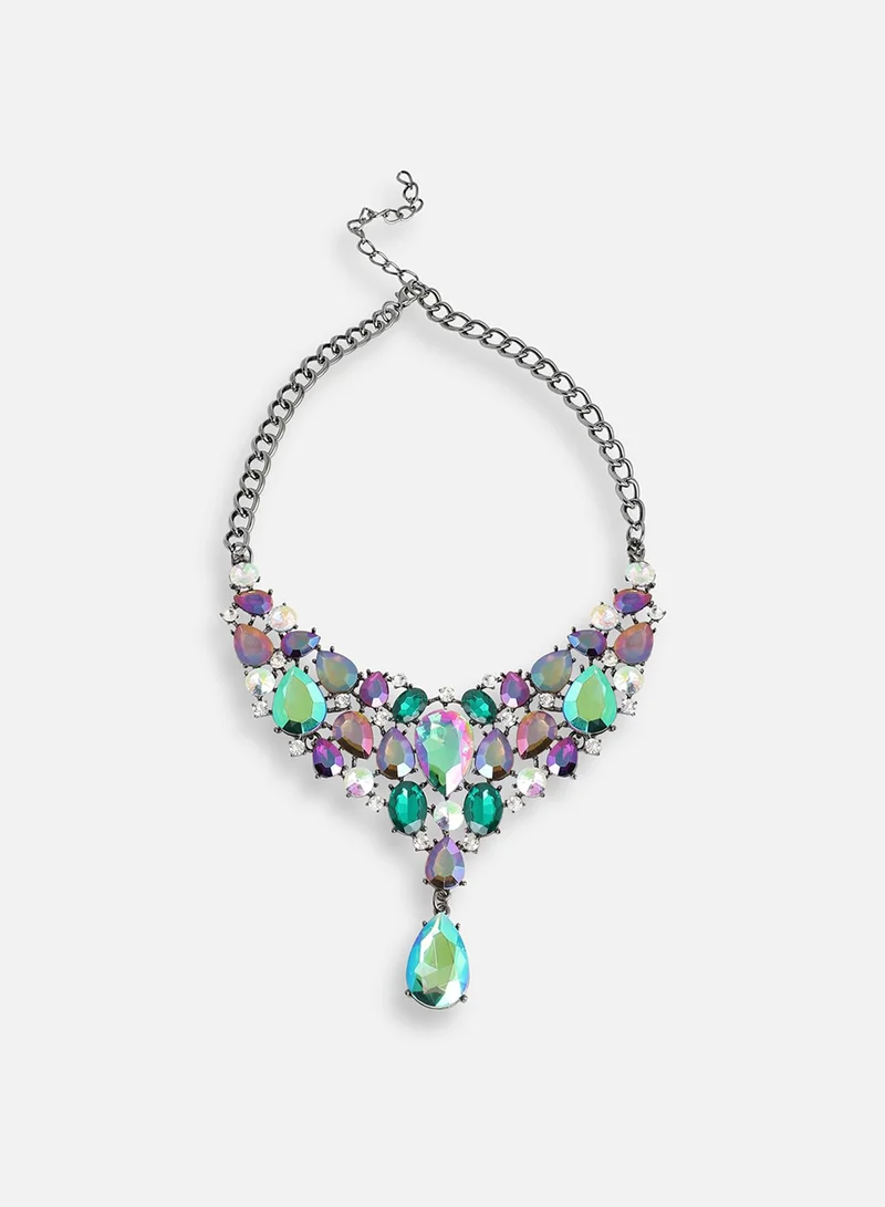 SOHI Party Statement Artificial Necklace Jewellery