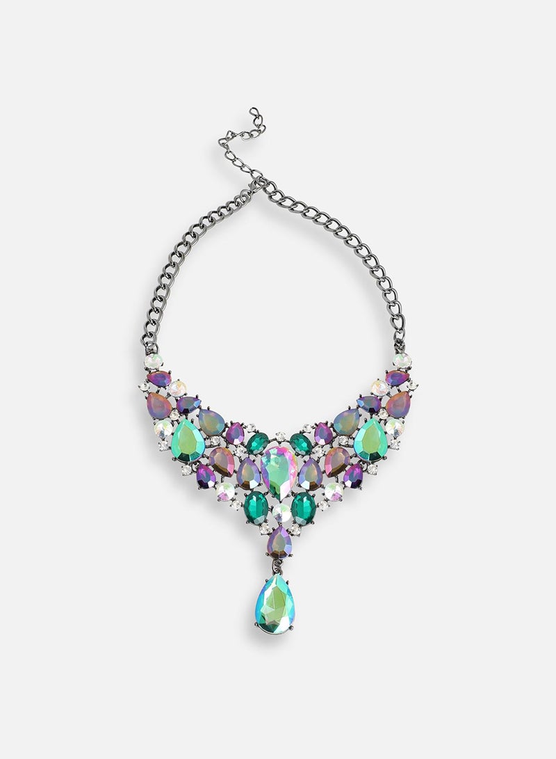SOHI Party Statement Artificial Necklace Jewellery - Image 2