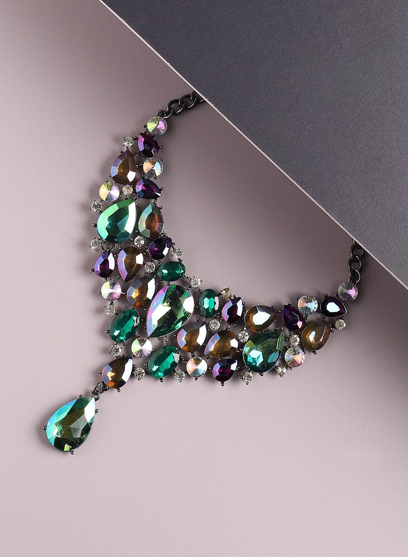 SOHI Party Statement Artificial Necklace Jewellery - Image 4