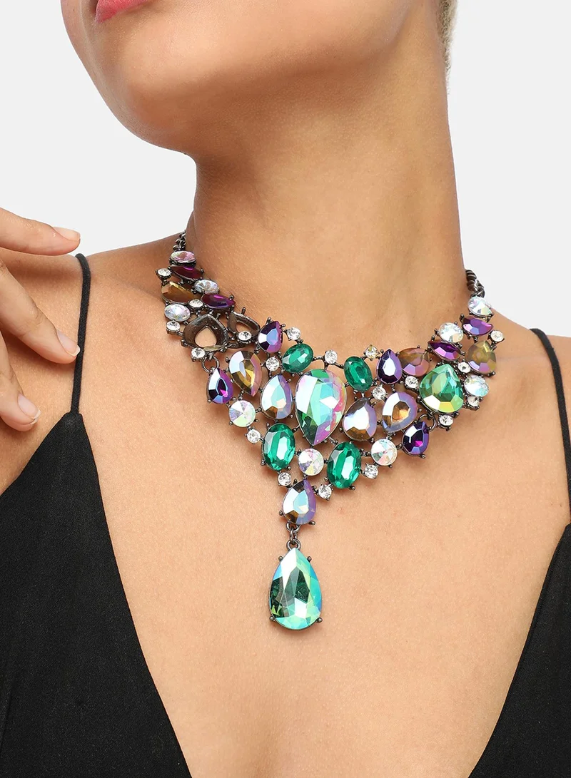 SOHI Party Statement Artificial Necklace Jewellery