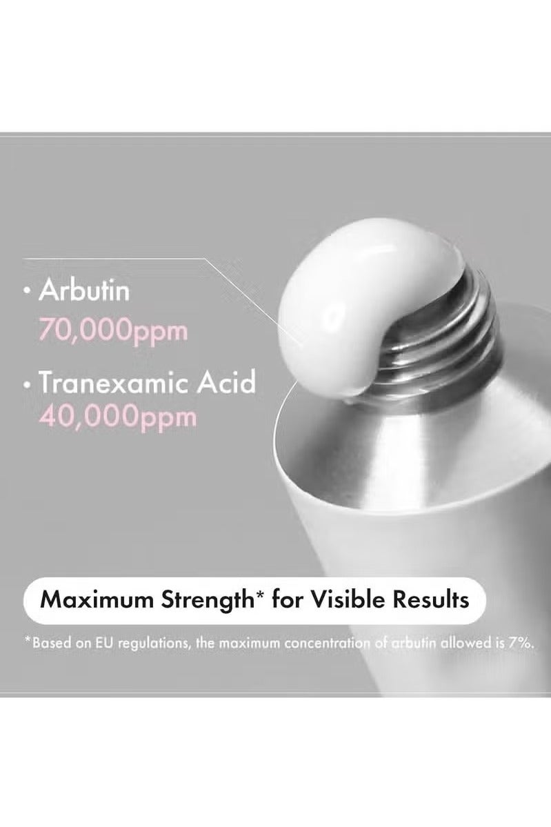 توسوونج أربوتين 7 ٪ + حمض ترانيكساميك 4 ٪ كريم ، أربوتين 70،000 جزء في المليون ، 40،000 جزء في المليون TXA ، نياسيناميد ، غلوتاتيون ، بقع داكنة ، برق ، بقع ، الخنازير ، العناية بالبشرة الكورية ، 50 مل ، 1.69 أوقية فلورية. - Image 2