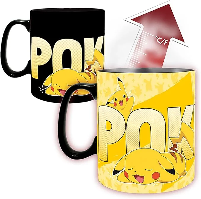 ABYstyle ABYstyle POKEMON Mug Heat Change 460 ml Pikachu cardboard box