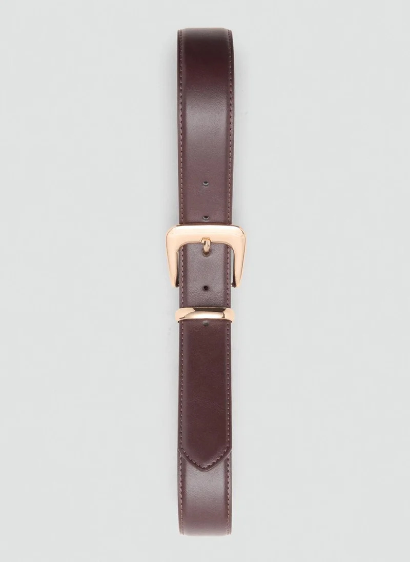 MANGO  Metal buckle belt for Women | Best Price UAE