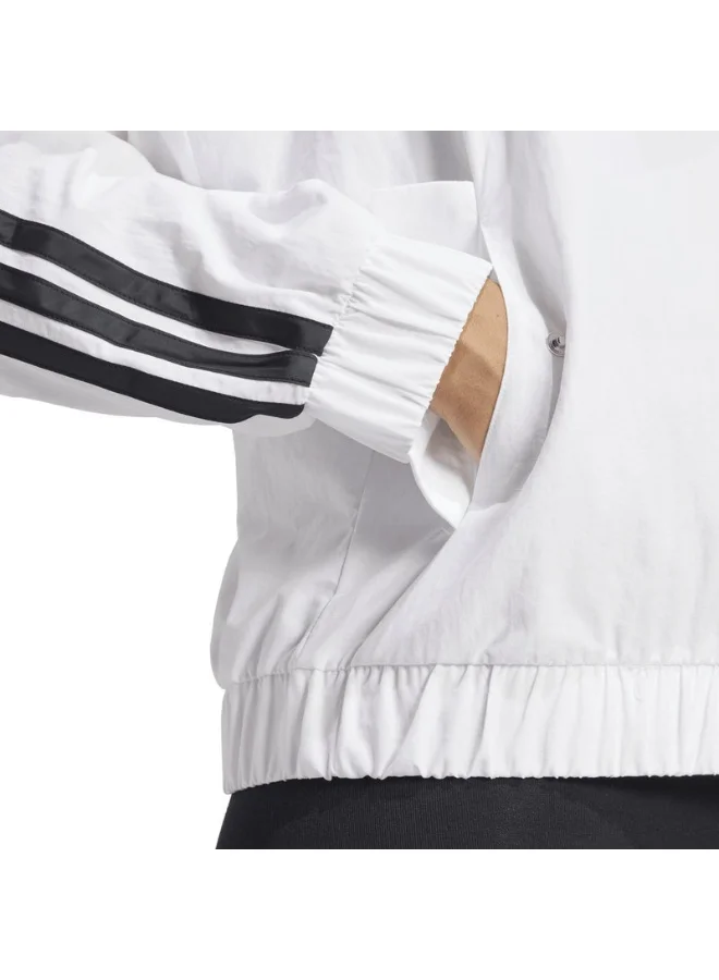 Adidas adidas W 3S WV BOMBER White Training JACKETS for Women - 2XS