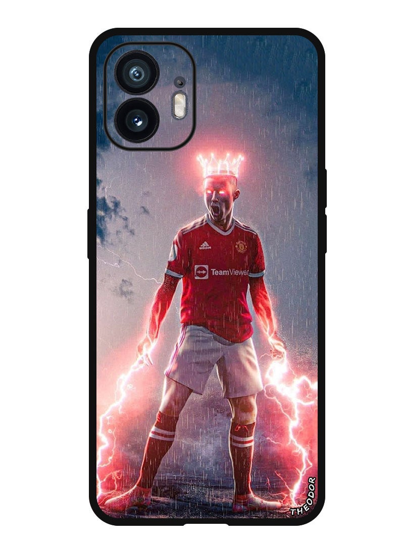 Theodor Protective Case Anti Scratch Shock Proof Bumper Cover For Nothing Phone (2) Ronaldo 2 - Image 1