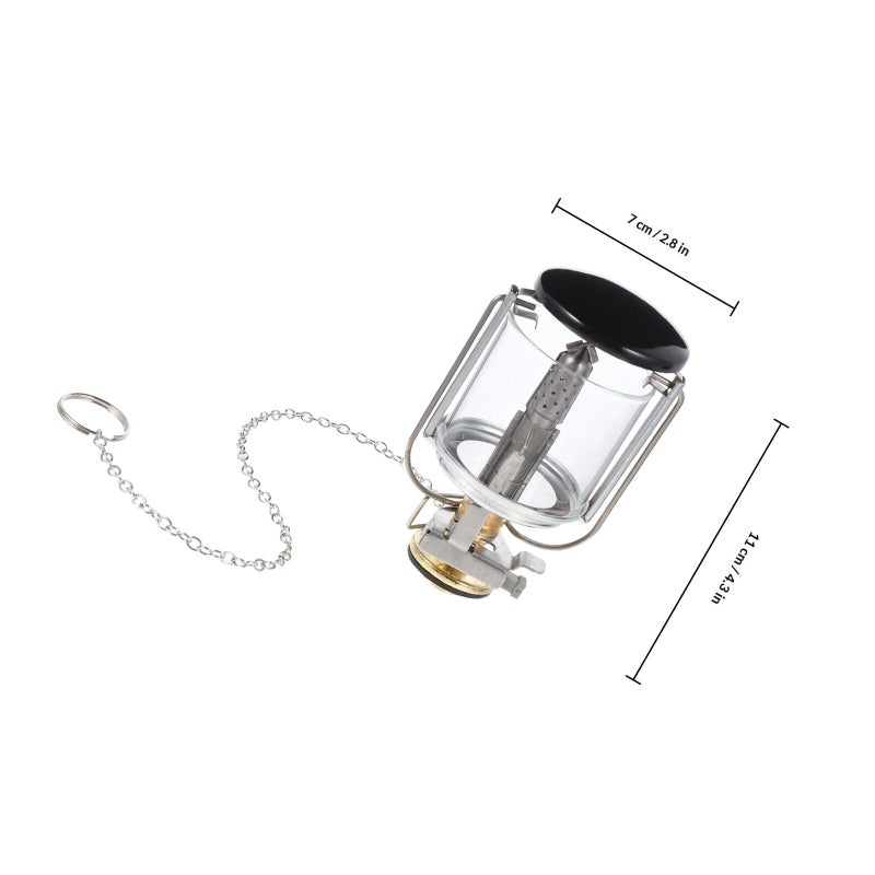 Portable Camping Lantern Propane Gas Powered Light Outdoor Emergency Lamp With Storage Bag - Image 3