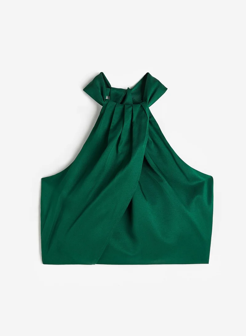 H&M Halter Neck Crop Top