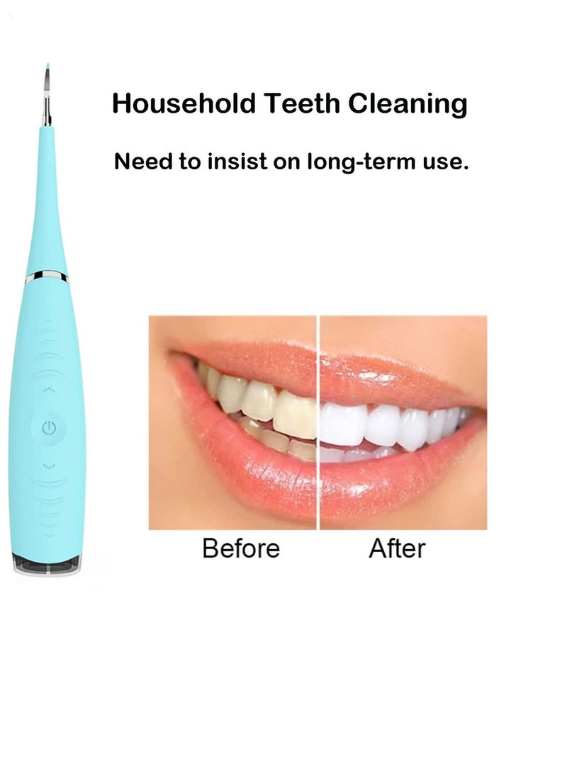 KASTWAVE Portable Electric Teeth Cleaning, Household Professional Cordless Dental Stains Cleaning Tools, Suitable for Dental Calculus and Tooth Stains - Image 4