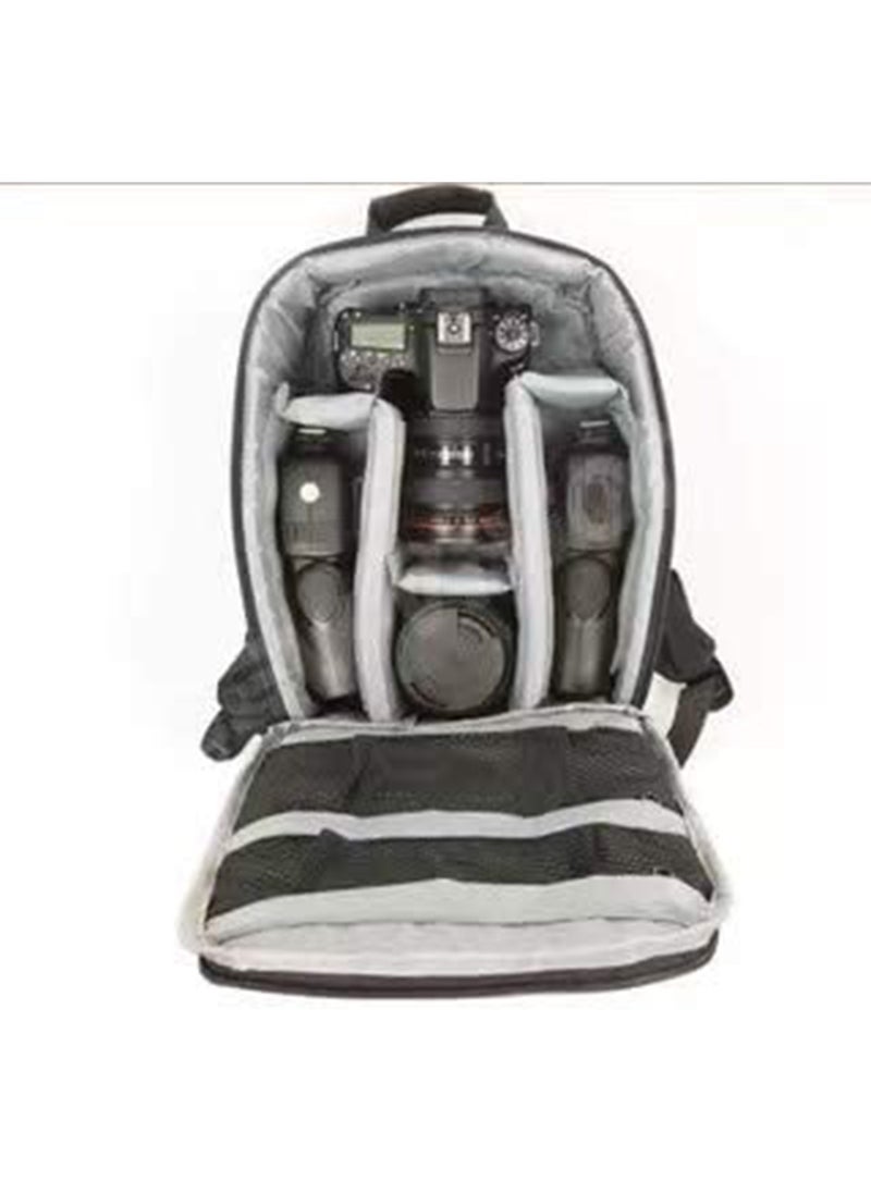 GT-Wheel Waterproof DSLR Camera Bag, Shoulder Backpack for Photographers, Shockproof Backpack Hiking Bag (Silver)  - Image 1