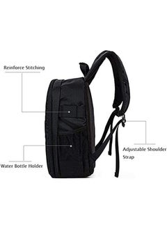 GT-Wheel Waterproof DSLR Camera Bag, Shoulder Backpack for Photographers, Shockproof Backpack Hiking Bag (Silver)  - Image 2